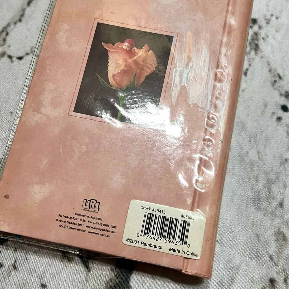 Pink Rose Coffee Table‎ Book Accent